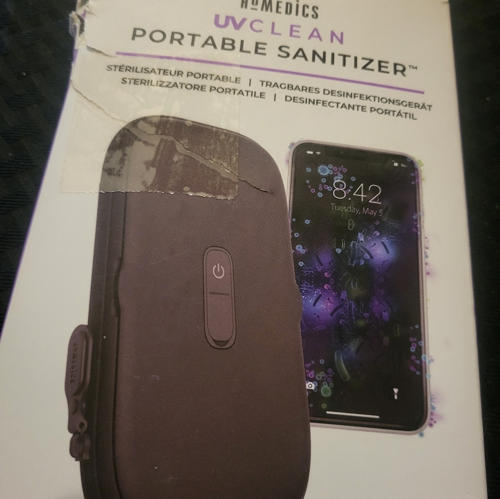 Homedics UVCLEAN PORTABLE SANITIZER